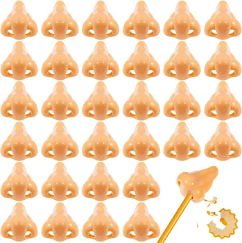 12 pezzi divertente temperamatite per naso temperamatite in plastica tenuti in mano divertenti materiale scolastico per ufficio