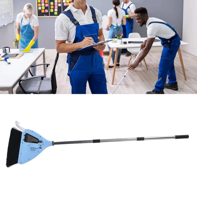 2 in 1 Vacuum Broom 2 in 1 Vacuum Sweeper USB Charging Cordless Vacuum Broom Cleaner for Household Bedroom USB Vacuum Sweeper 3