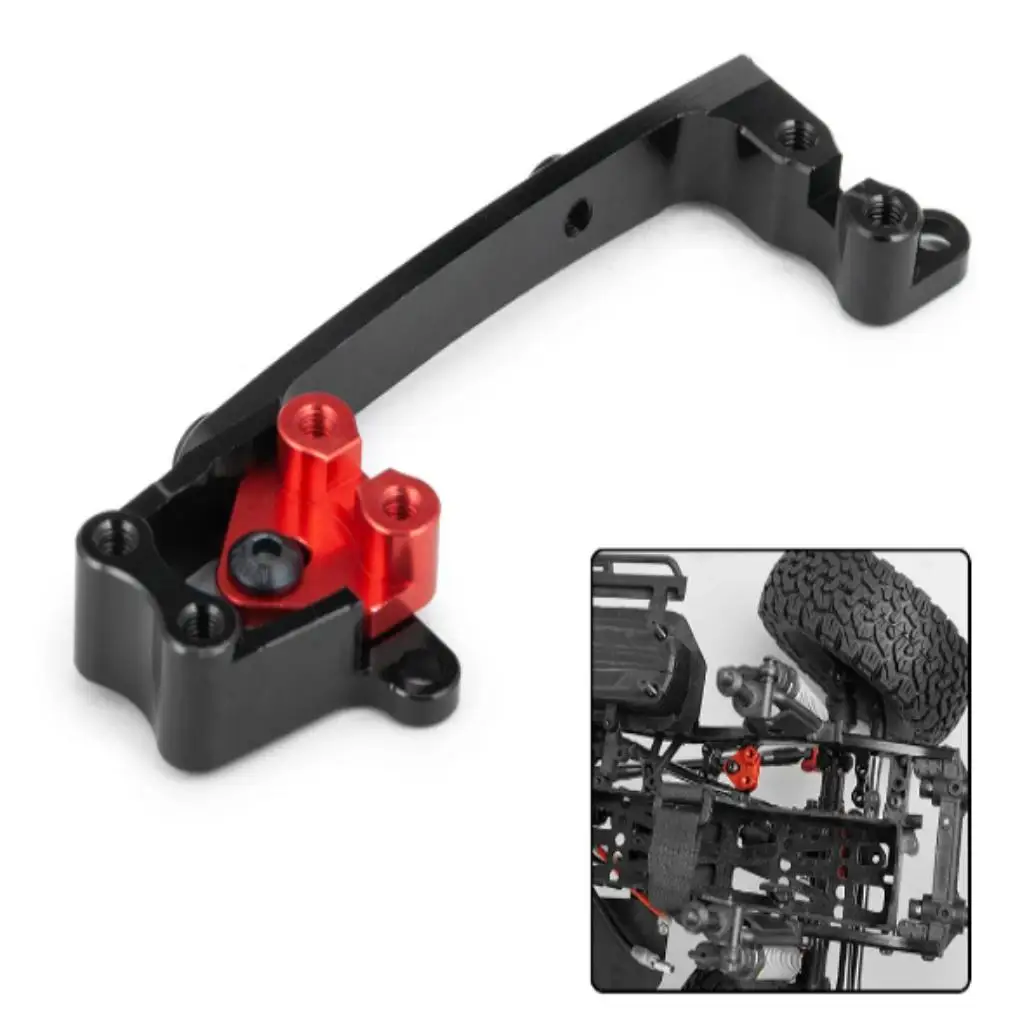 

Aluminum Alloy 1 10 Steering Servo Support 1pcs Precision Servo Mount Bracket For Axial SCX10 RC Car Part RC Car Accessories