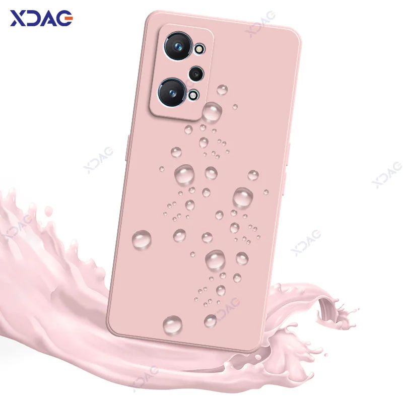 Luxurious Dual Liner Protective Phone Case - Square Liquid Silicone Shield Cover