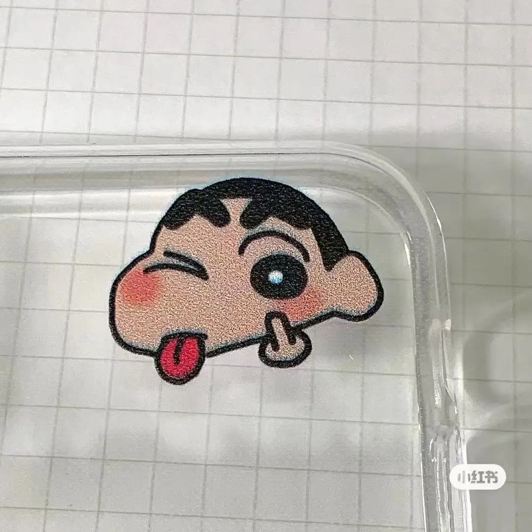 thumbnail image 1 of Funda de teléfono transparente Anime Crayon Shin-Chan iPhone15Pro Max, Kawaii 11 12 13 14Pro Max Plus, regalos de carcasa protectora de teléfono, 1 of 5
