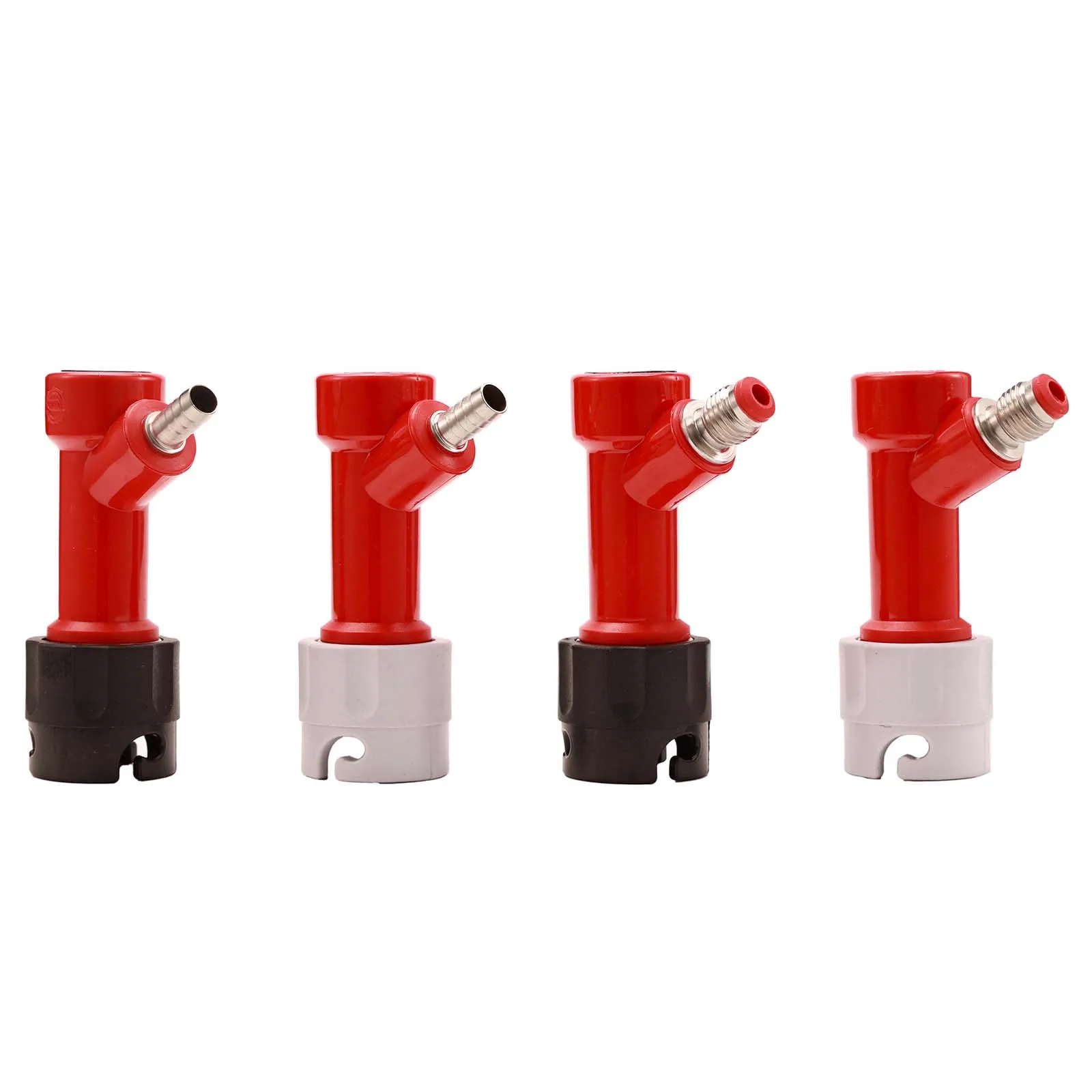 Homebrew Beer Keg Connector Dispenser Plastic Pin Lock Liquid Gas Disconnect 1/4"Barb 1/4"MFL Plastic ABS