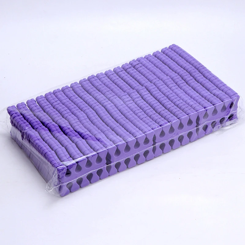 Nail Art Tools Toe Separators Soft Nail Art Toe Separators Fingers Foots Sponge UV Gel Polish Beauty Tools Manicure Pedicure 50/100/200Pcs