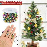 4.8M Christma Garland DIY Colorful Small Bulbs String No Electricity Home Decorations Xmas Tree Ornaments Wedding Party Supplies