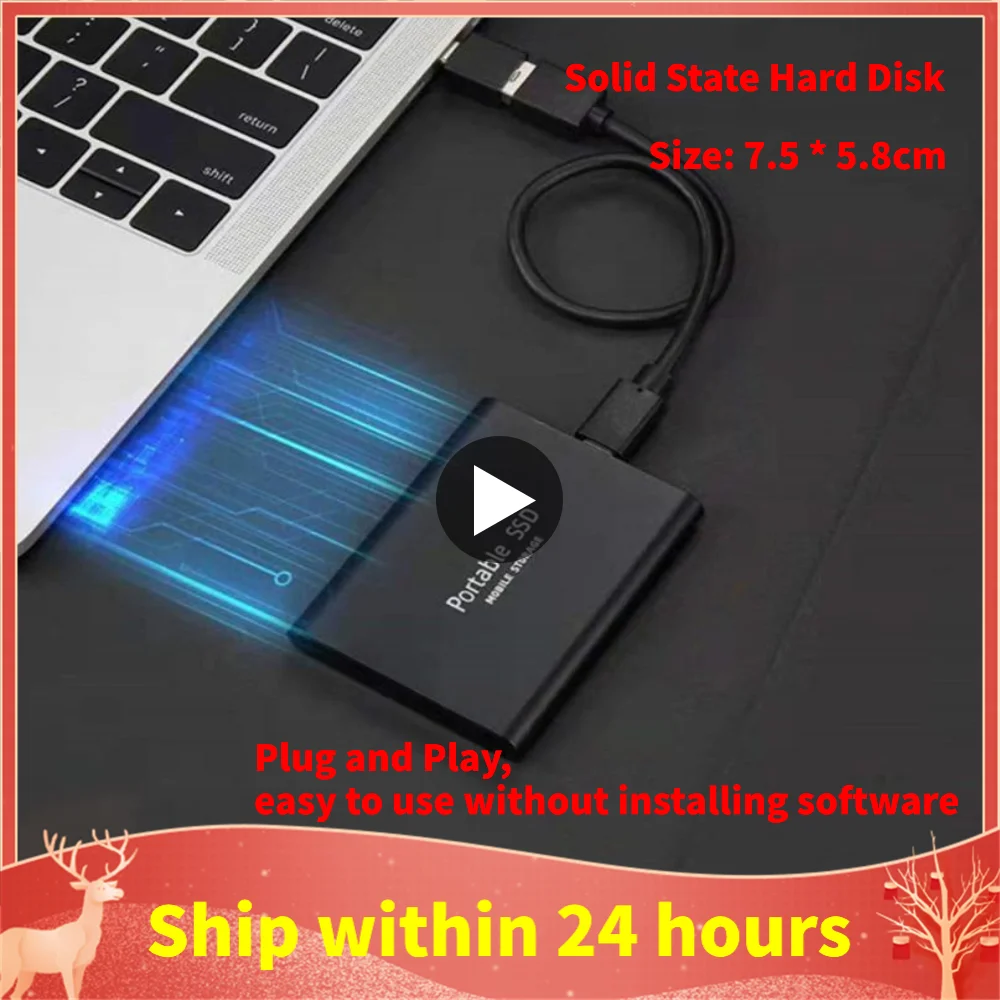 16Tb 14Tb 12Tb 10Tb 8Tb 6Tb 4Tb 2Tb 1Tb 500Gb Disco Rigido Mobile Ssd Portatile Ad Alta Velocità Per Laptop/Pc