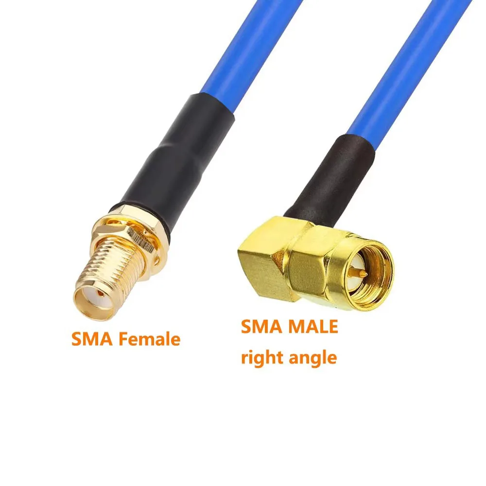 Enhanced High-Frequency Blue Coaxial Cable