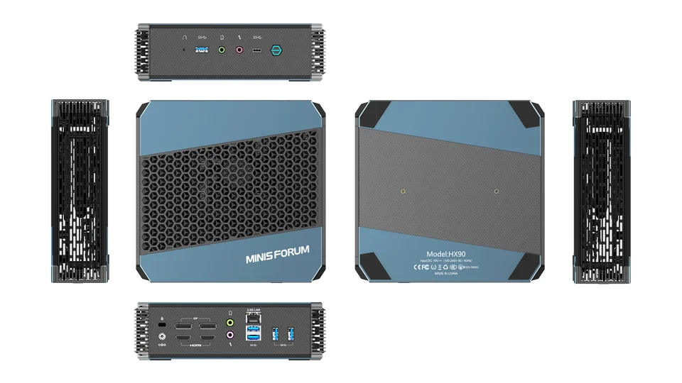 MINISFORUM HX90 AMD Ryzen 9 5900HX Octa Cores WiFi 6 SSD Hard