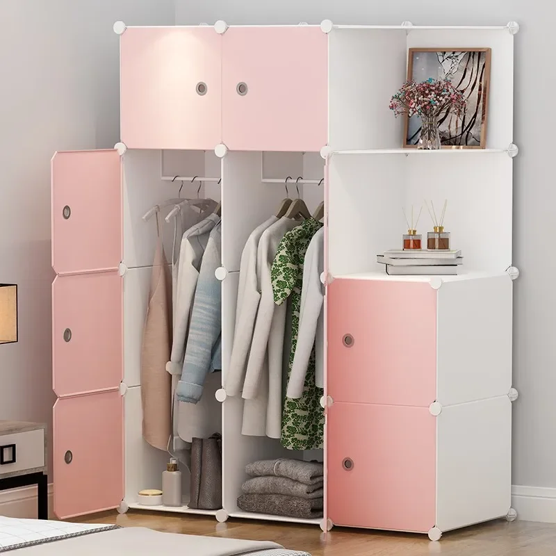 Shelf Clothes Closet Partitions Storage Organizer Bedroom Wardrobe Cupboard Filing Modular Cheap Guarda Roupa Salon Furniture