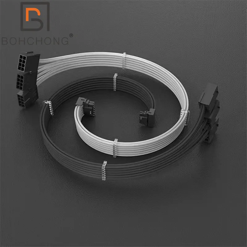 Adaptador de Placa Gráfica Cabo de Extensão Pcie Gpu Pcie 5.0 Rtx4080 Rtx4090ti 12vhpwr 8pin 90 Graus Pcs Pcs