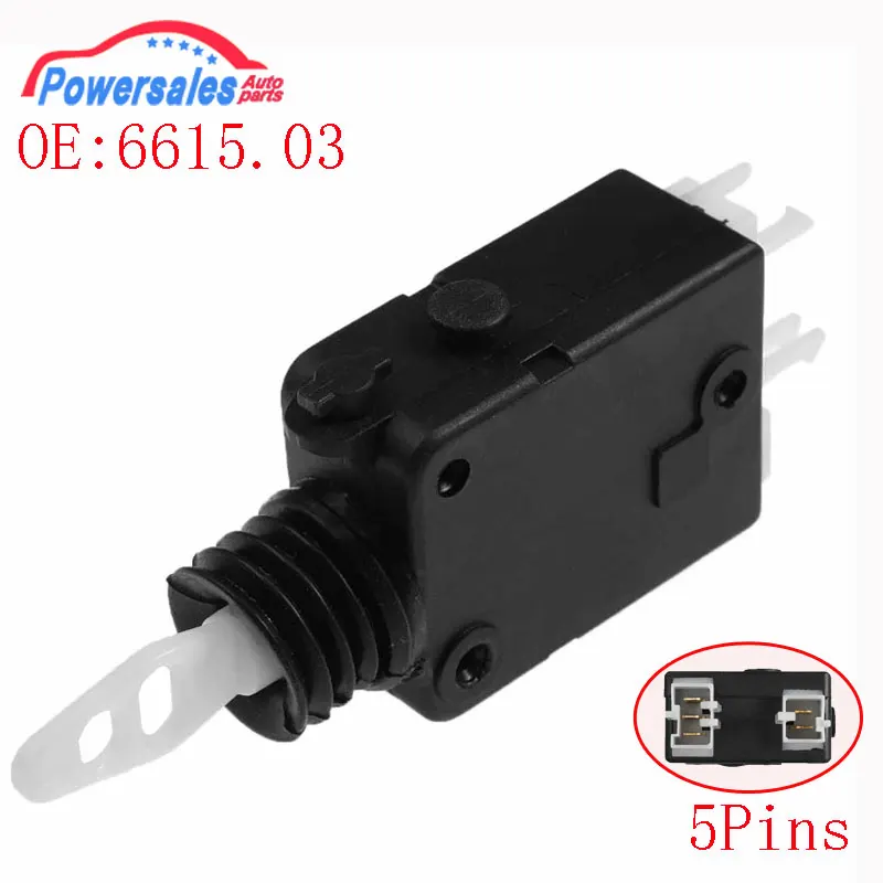 Actionneur De Verrouillage Central Pour Peugeot 106, 205, 309, 405, 605 - Moteur De Serrure Porte Coffre
