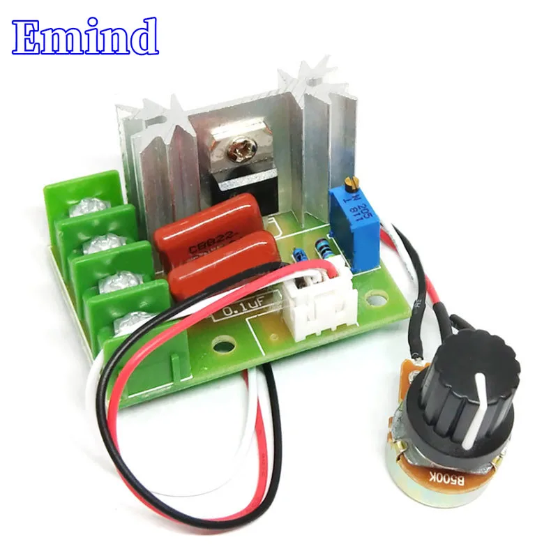 

2/5/10/20/50Pcs External Knob 2000W SCR AC Voltage Regulator High Power Electronic Governor Dimming Temperature Regulation