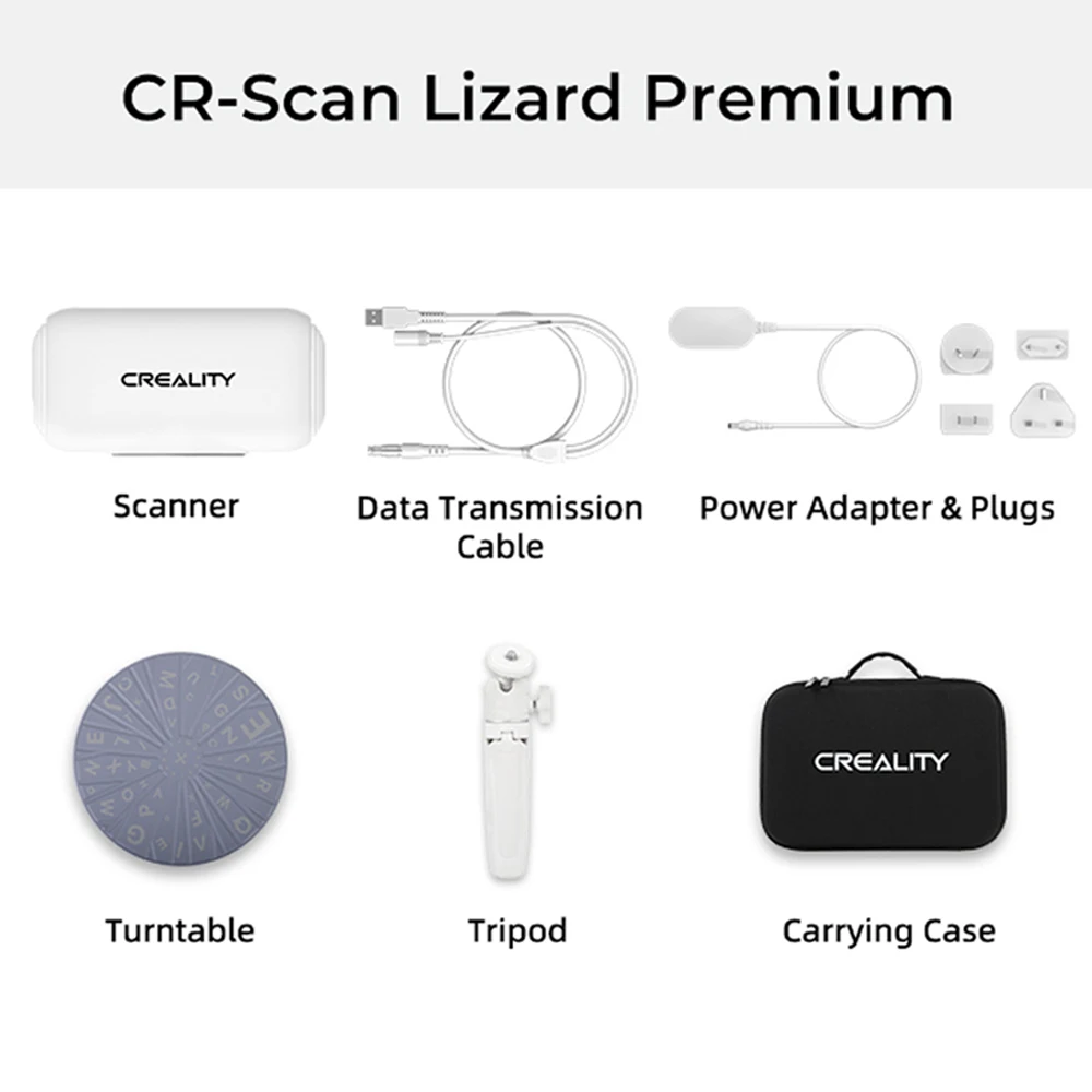 Creality 3D CR-Scan Lizard 스캐너 0.05mm 정확도 빠른 스캔 다중 모드 정렬 3D 프린터 용 자동 식별 수리