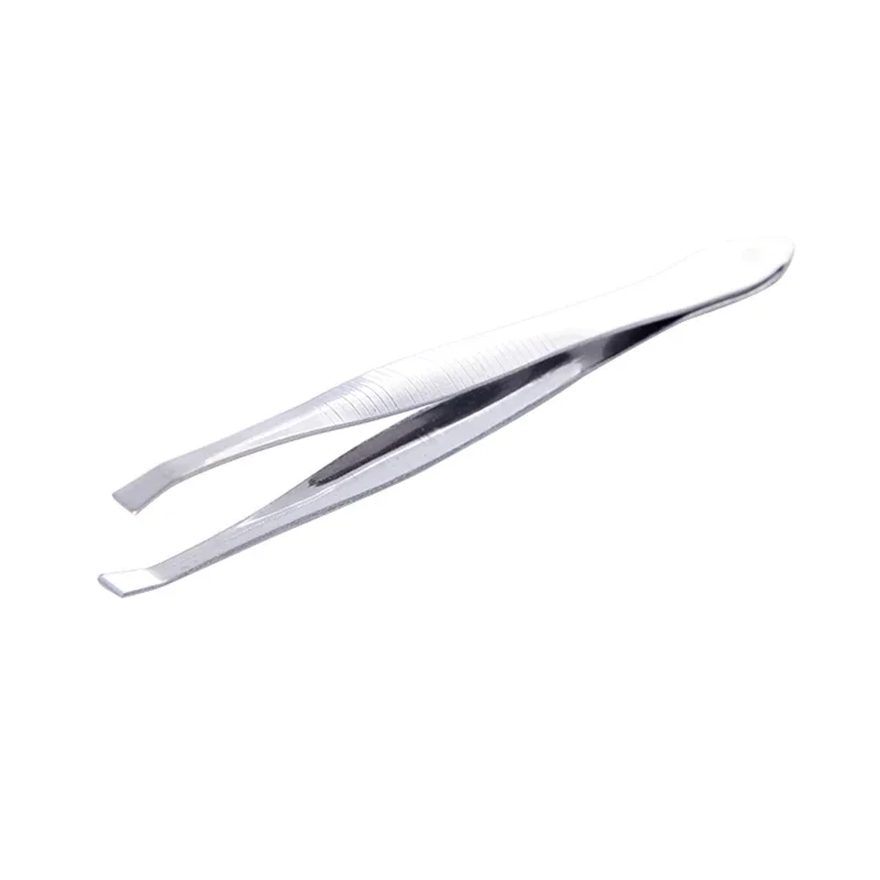 Eyebrow Stainless Steel Tweezers Plucking Clip Pliers Tweezers Eyebrows Plucking Beard пинцет для бровей Pinzas Electr&oacute;nica