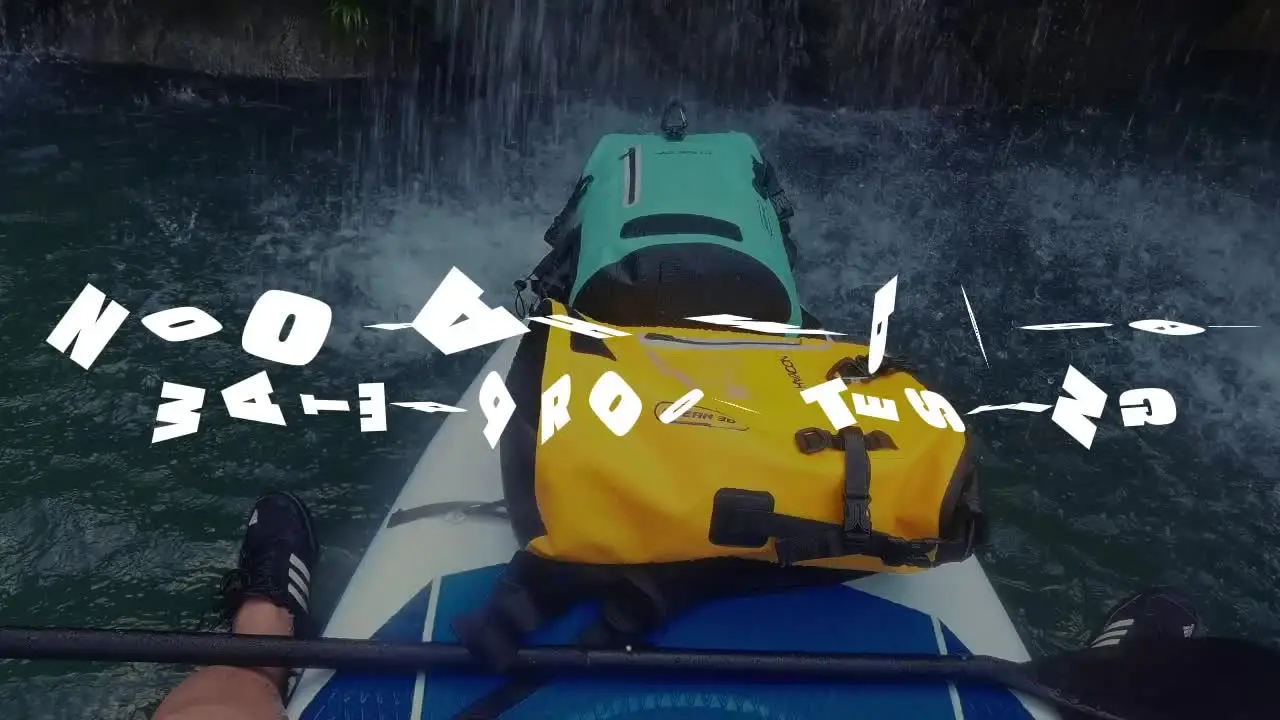 NOOYAH Водонепроницаемый рюкзак Открытый Спорт Двухслойная Водонепроницаемая
