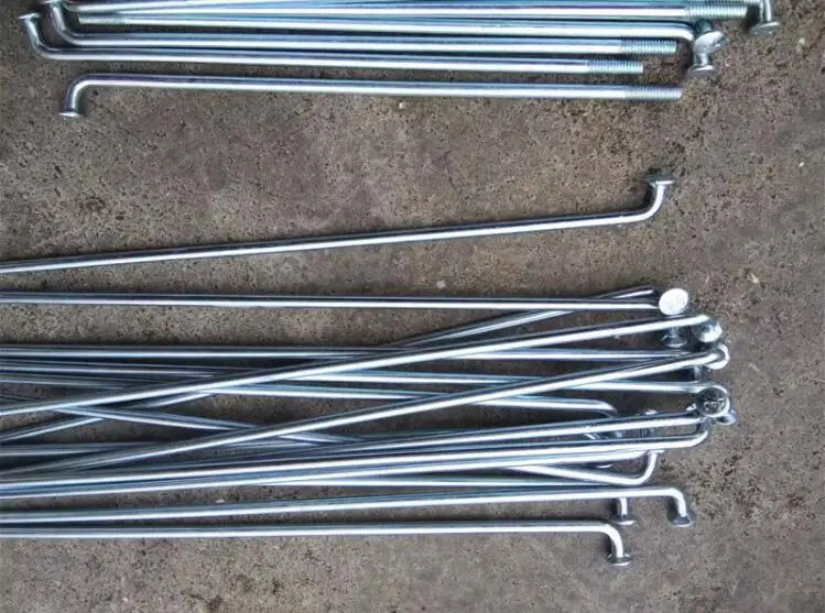 Description Picture 4 of itemElectric bicycle 10G Diameter 3mm Length 50-240mm spokes #45 Steel + nipples 10 pcs/lot