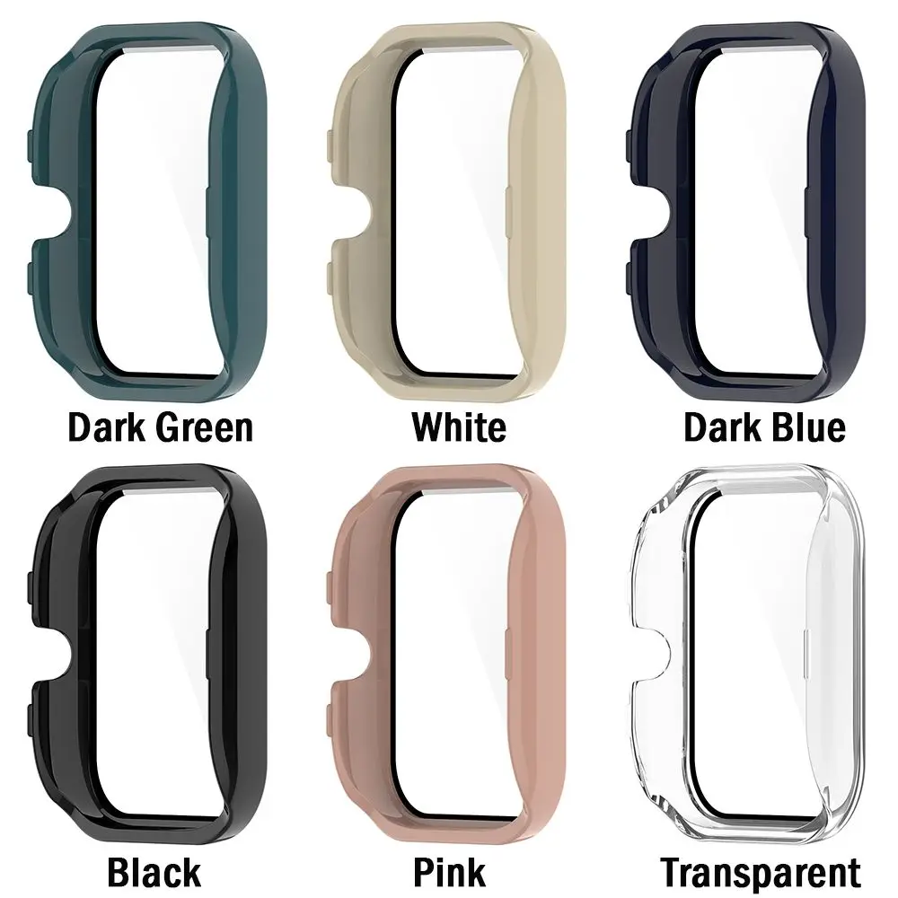Amazfit GTS 4 Mini Protective Case with Tempered Glass Screen Protector