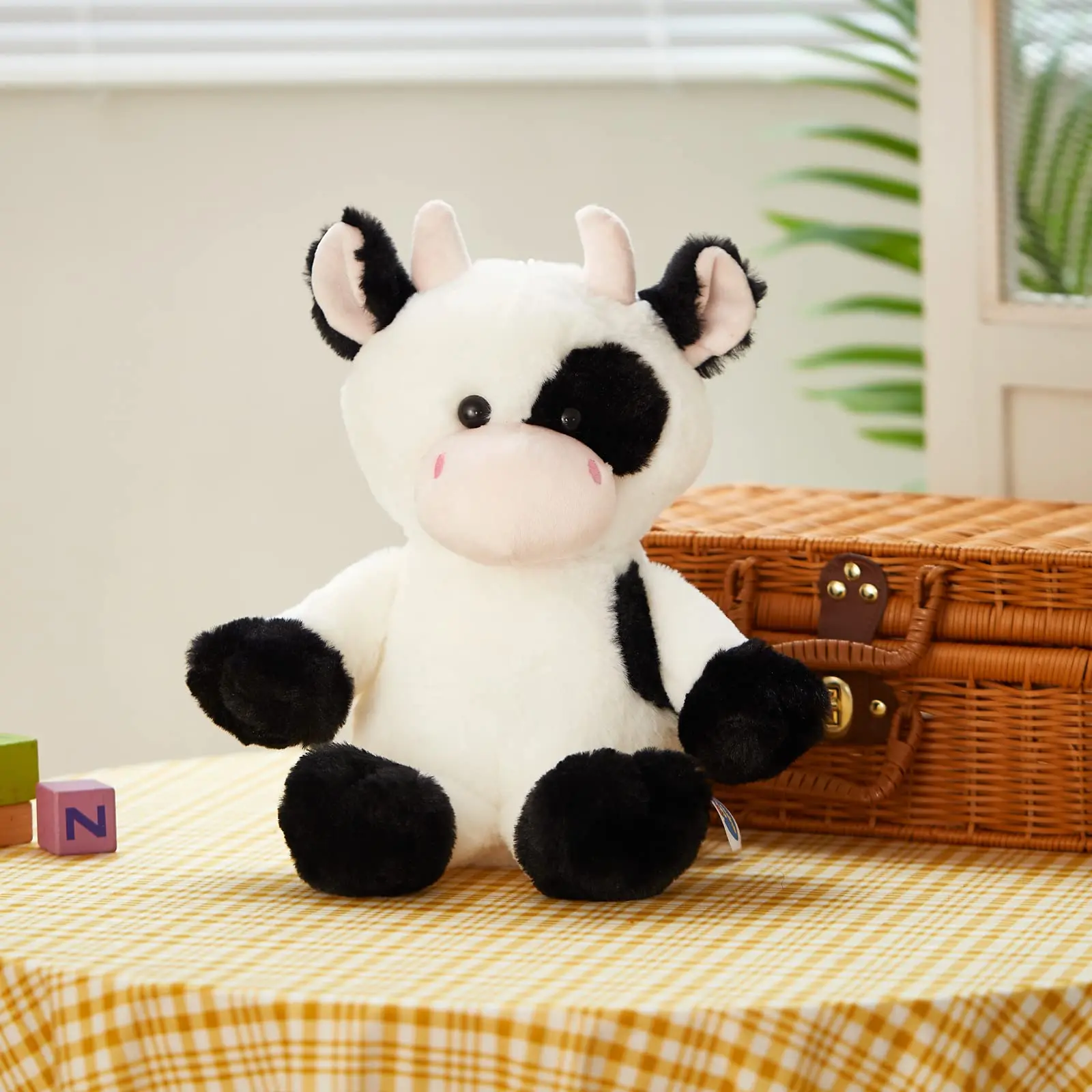 Peluche De Vaca Vaquita Calidad Premium Regalo De Bebe Niños | Meses Peluche De Vaca Vaquita Calidad Premium Regalo De Bebe Niños | Meses