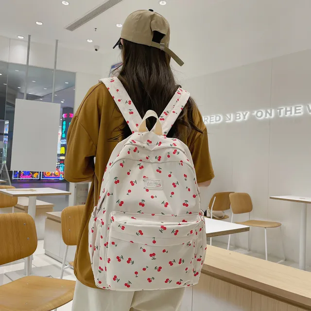 Kawaii Floral Two-tone Backpack – Kawaiies