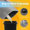 Cat Litter Mat Non Slip Big Pet Litter Box Filter Mat Double Layer Wear Resistant Waterproof Cat Litter Mat Pet Clean Supplies 2