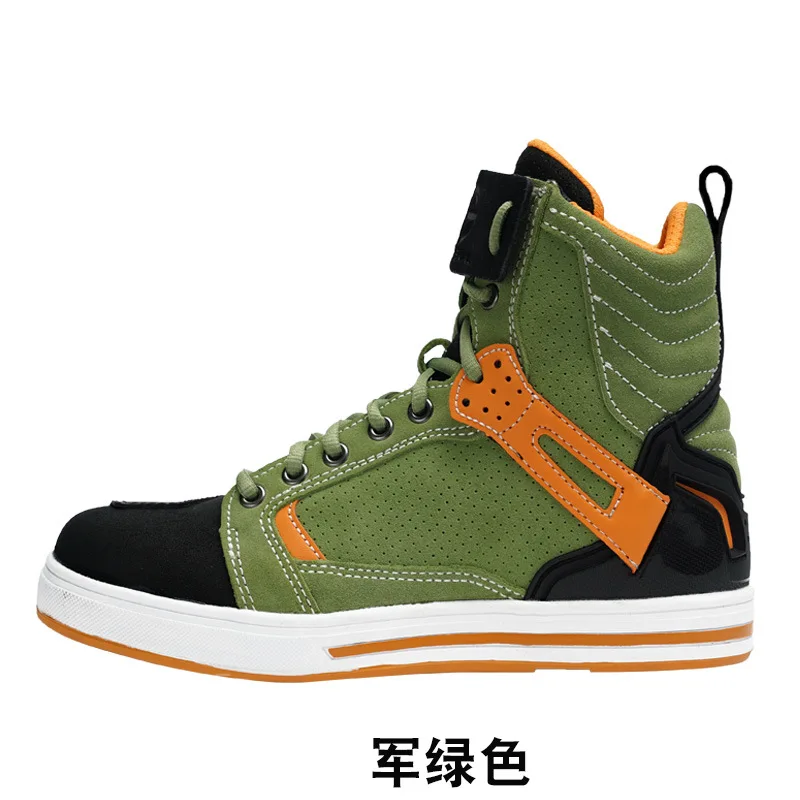 Motorcycle Riding Boots for Men and Women, Summer Racing, Four Seasons