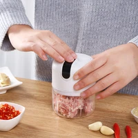 250ml Electric Garlic Masher Multi-Function Food Processor Machine USB Kitchen Gadgets Automatic Home Use Meat Grinder 2