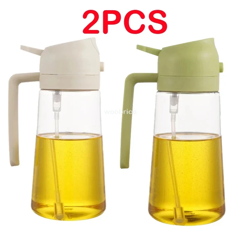 2pcs white green