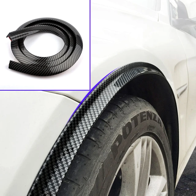 Universal Fender Flares Car Wheel Arches Wing Expander Arch Eyebrow  Mudguard Lip Body Kit Protector Cover Mud Guard Accessories