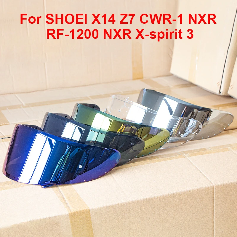 Visiera Per Casco Integrale Per Moto Per Shoei X14 Z7 Z-7 Cwr-1 Nxr Rf-1200 Nxr X-Spirit 3 Custodia Per Lenti Shield Per Visiere Shoei X-14