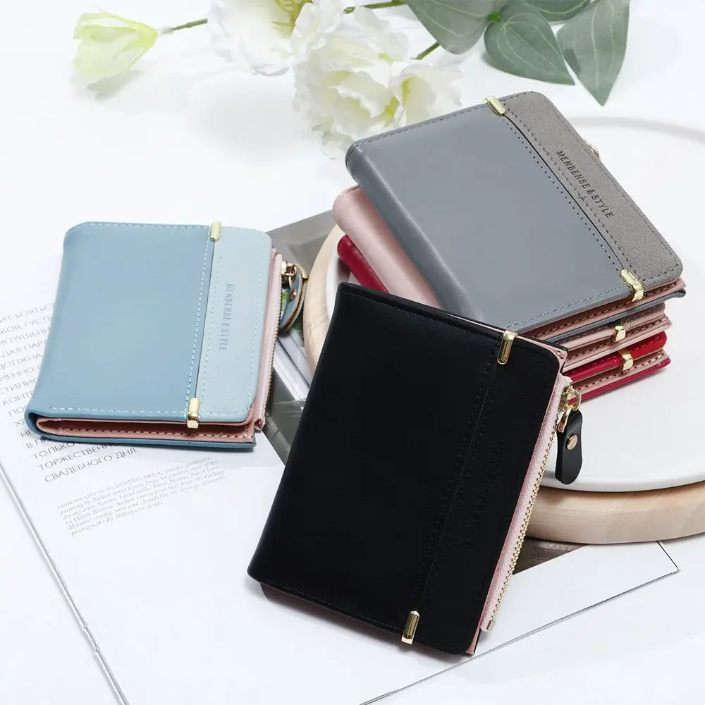 

Fashion Small Hasp Short Wallet Women Coin Purse Card Holder Mini Clutch
