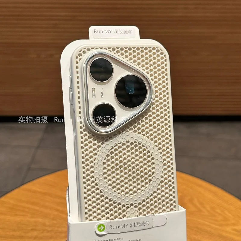 Magnetic Honeycomb Heat Dissipation Case with Metal Lens Frame and Button Shell