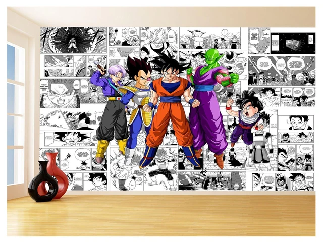 Wall Mural Goku and Vegeta, Dragon Ball Z Photo Wallpaper