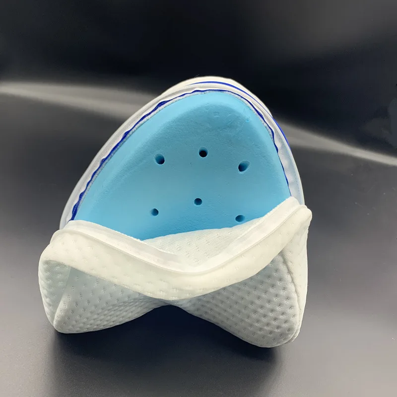 Home Slow Rebound Memory Pillow for Pregnant Women Lying on The Side, Leg Support Clamp Leg Pillow Heart-shaped Leg Pillow 3