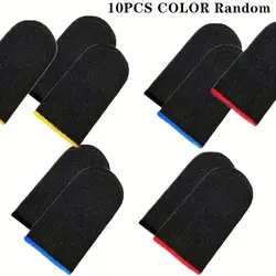Enhanced Mobile Gaming Finger Sleeves - Sweatproof, Anti - Slip & Breathable Touchscreen Covers (10PCS)