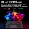 Ninkear N15 PLUS Laptop Intel 12th N100 WiFi 6 15.6-inch FHD IPS 16GB DDR4+1TB SSD Backlit Keyboard Fingerprint Reader Notebook 4