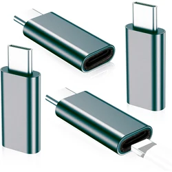 Versatile 4 - Pack Lightning to USB - C Adapter Set for Charging and Data Sync (Grey)