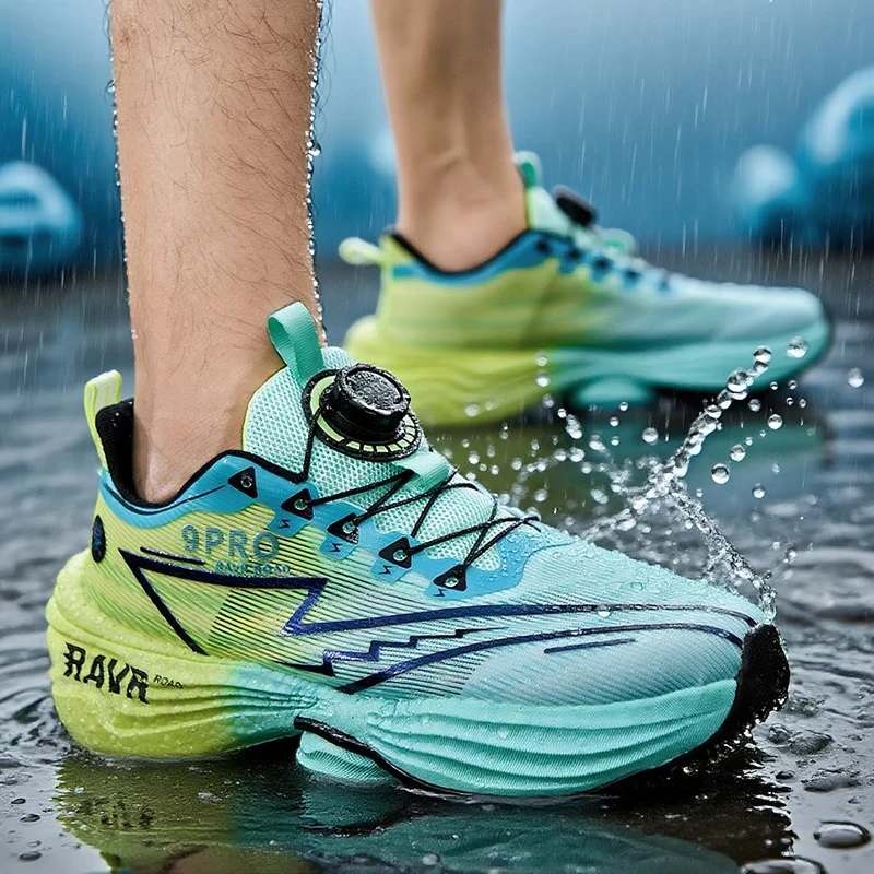 2025 New Men's Running Shoes Cushioning Carbon Plate Racing Marathon Athletic Shoes Comfortable Non-slip Sports Tennis Shoes 2