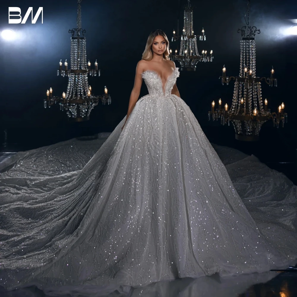 

Женское свадебное платье It's yiiya, белое элегантное платье до пола со съемным бисером и V-образным вырезом на лето 2019