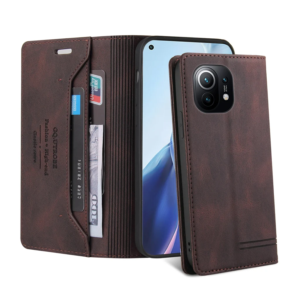 Phone Case Leather Wallet Cover for XiaoMi RedMi Note 13 5G 12 10 11 12S 11S 10S 9S 9 8 7 Pro Plus 13C 12C 4G