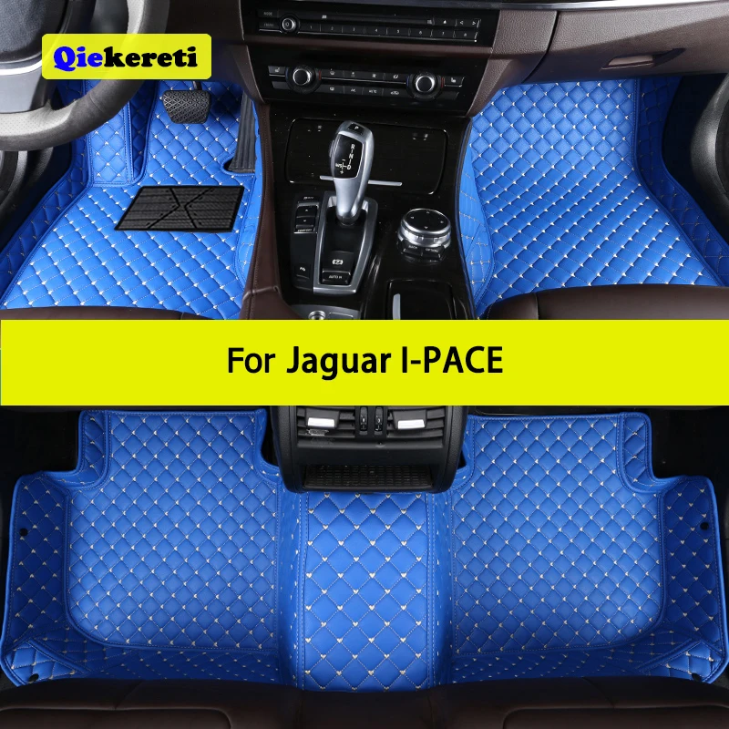 QIEKERETICustomCarFloorMatsForJaguarIPACEIPACEAutoCarpets