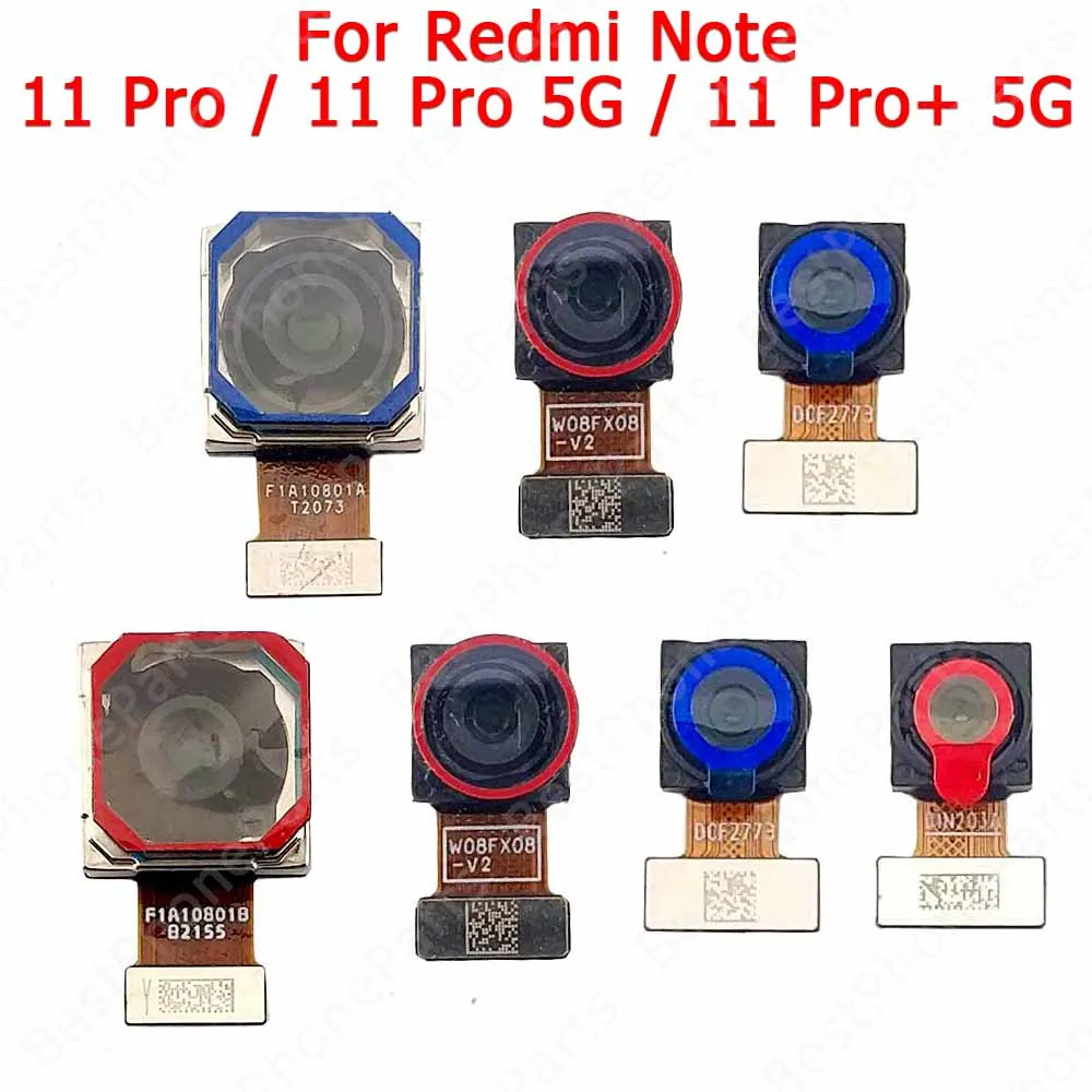

Rear Camera For Xiaomi Redmi Noe 11 Pro + Plus 5G 11Pro Pro+ Back Backside Camera Module Flex Cable Mobile Phone Parts