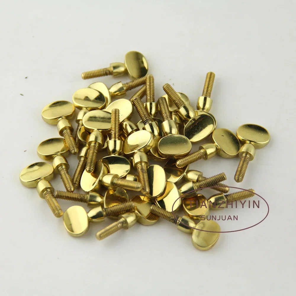 Gold Saxophone Neck Screw, Sax Accessories, Copper Woodwind Instrument Repair Tool, 15pcs