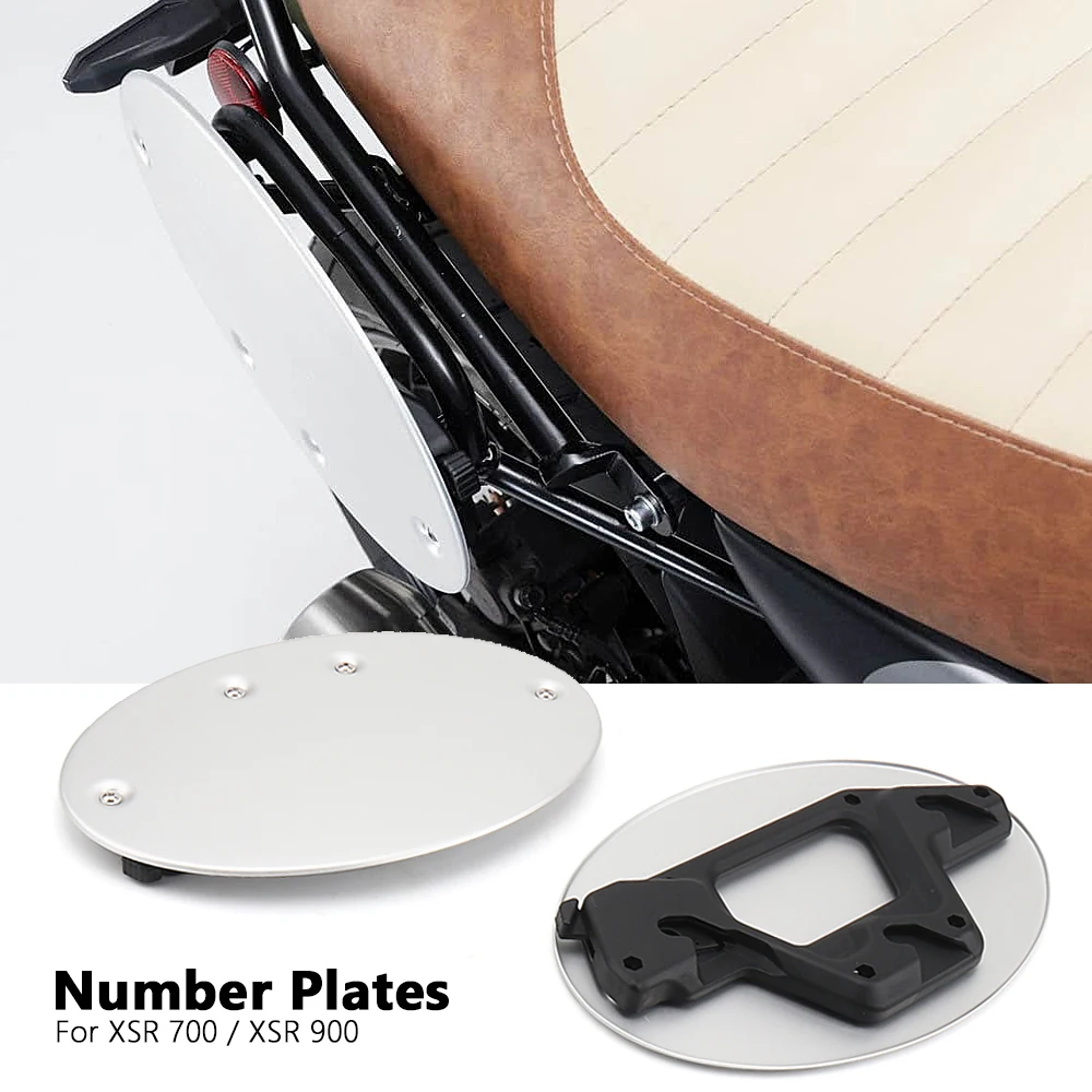 Accessori Moto Per Yamaha Xsr700 Xsr 700 2021 - 2023 Xsr900 Xsr 900 2022 2023 Targhe Silver Side Panel Cover