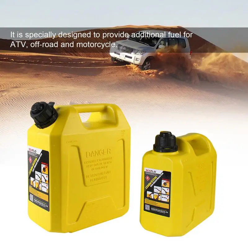 10/5L Fuels Cans Portable Fuel Tank Gasolines Diesel Container For Dirt Bike Cars Trailers Motorcycle Emergency Fuels Bucket Can