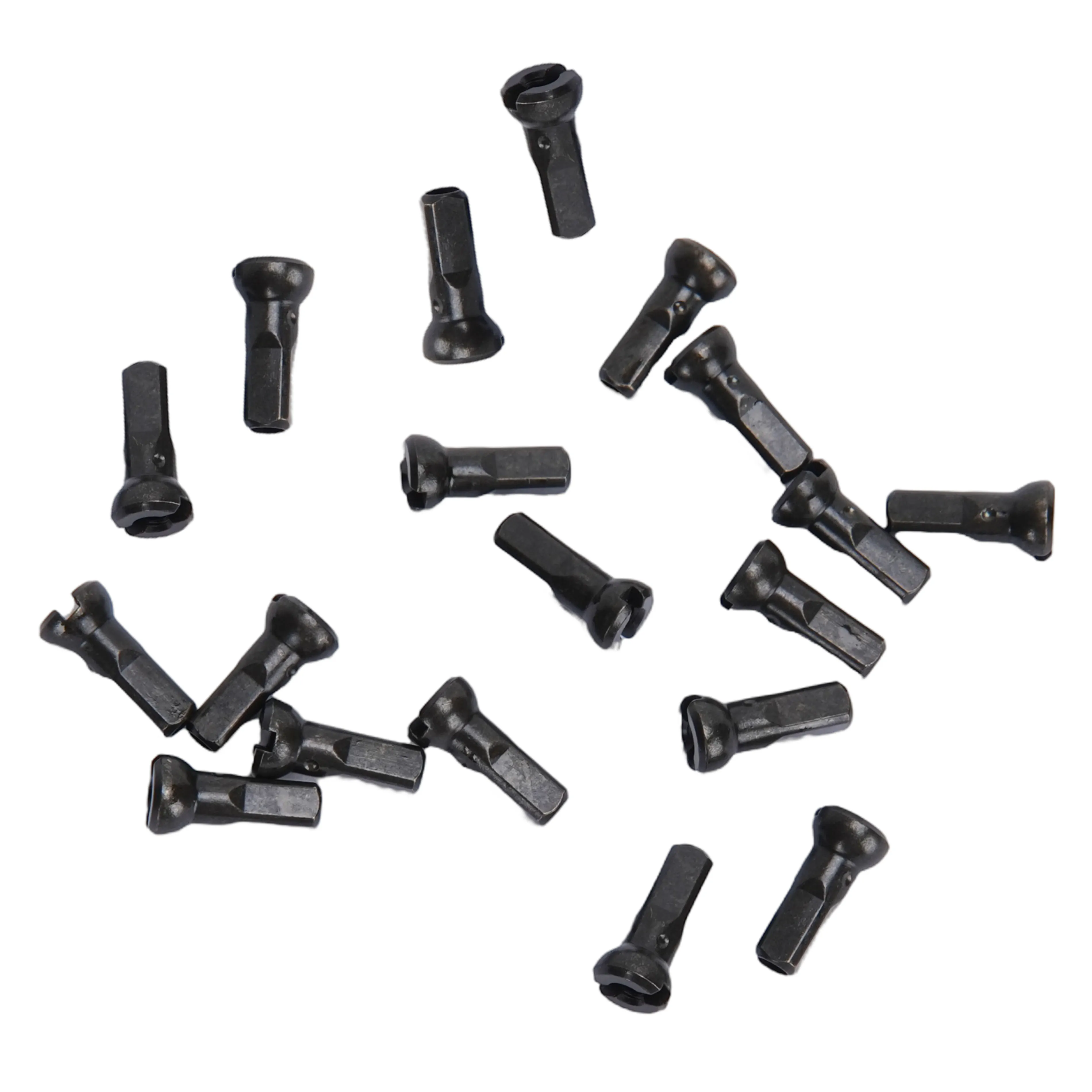 SAPIM SECURE LOCK NIPPLES EXTERNAL BLACK 14G 12 MM BRASS BLACK
