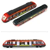 Simulation Alloy Metal High Speed Rail Diecast Train Toy Model Educational Toys Boys Children Train Alloy Model Car Toys Gift 3