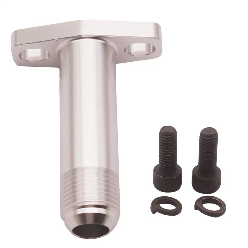 Billet Alumimum Turbo Oil Return Drain Flange -10 AN For GT28GT30 GT35