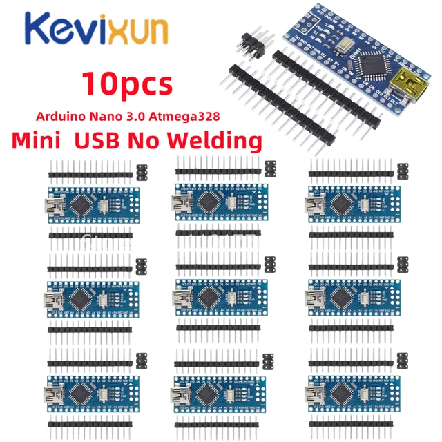 Controlador Mini/Tipo C/Nano Micro USB 3,0 con gestor de arranque, controlador compatible con arduino CH340, 16Mhz, ATMEGA328P 6