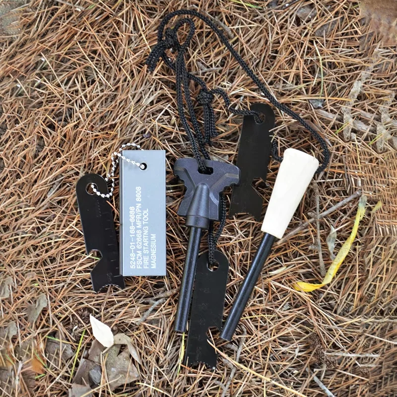 Magnesium Fire Starter Flint Kit 6