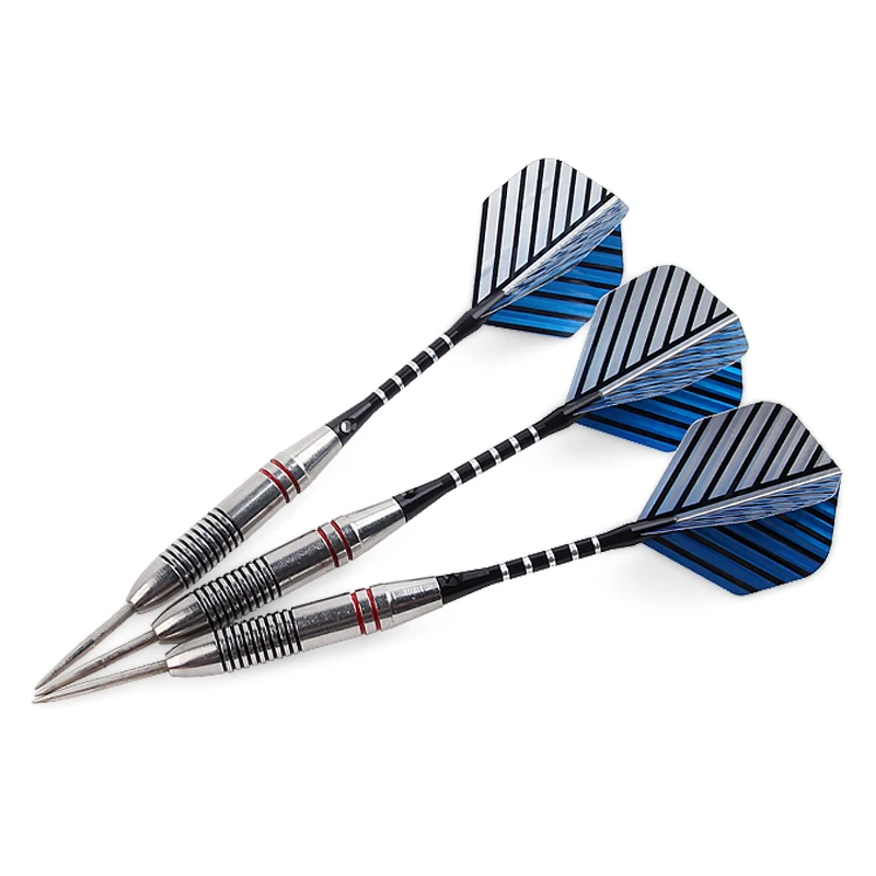 

10 Styles Set 22g Professional Steel Tipped Darts with Aluminium Shafts Dart Flights Red Dart Needles for Dartboards Game 11 St