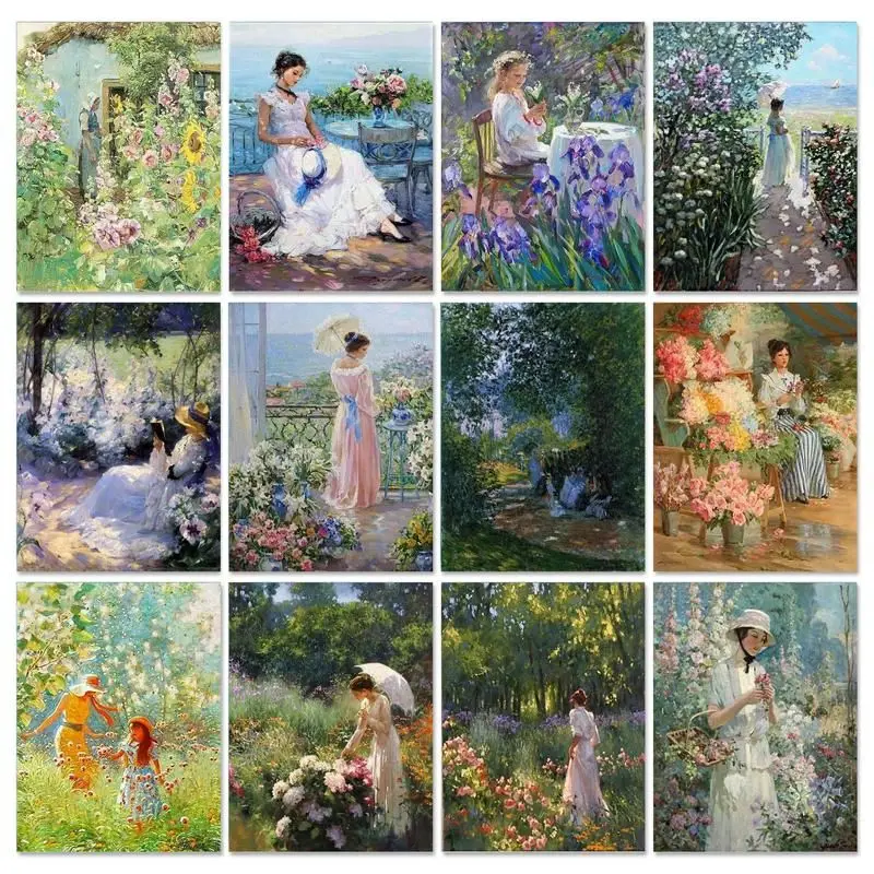 

Картина по номерам на холсте для взрослых, 60x75 см